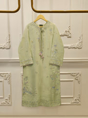 2 Piece- Pure Sheesha Silk Embroidered Suit S115408