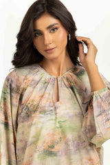 Yarn Lurex Printed Co-Ord Set