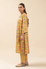 2 PIECE PRINTED WAY SLUB SUIT (PRET)