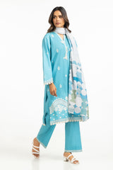 Cambric Embroidered Shirt And Trouser