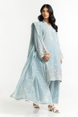 Cotton Sequins yarn-dyed Dupatta
