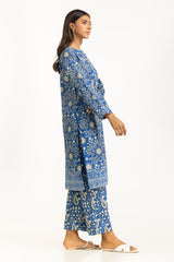 Cross Slub Printed Co-Ord Set