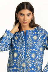 Cross Slub Printed Co-Ord Set