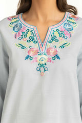 Dobby Embroidered Co-Ord Set