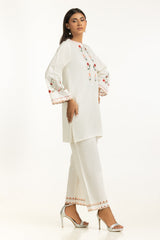 Dobby Embroidered Co-Ord Set