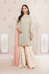 3 Piece Embroidered Suit