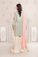 3 Piece Embroidered Suit
