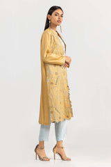 Kathan Silk Embroidered Shirt With Pants
