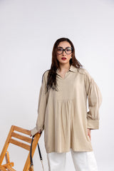 Cotton Viscose Dyed Tunic