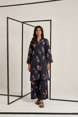 Corduroy Printed Co-Ord Set