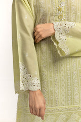 Cambric Embroidered Shirt And Trouser
