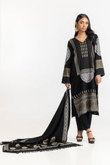3 Piece Lacquer Printed Suit