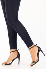 Navy Blue Jersey Tights