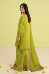 3-PC Stitched Embroidered Lawn Collection CNP-6-269
