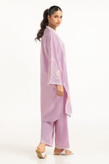 Poly Slub Embroidered Co-Ord Set
