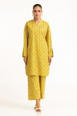 Ripple Crinkle Printed Co-Ord Set