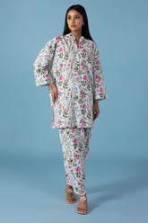 Stitched Basic Printed Shirt + Bottom