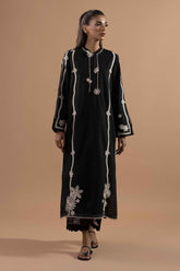 Stitched Lawn Embroidered Culotte