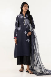 Stitched Crepe Shirt + Dupatta