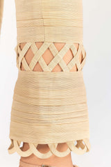 Beige Khaddar Trouser