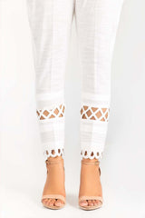 Off-White Khaddar Trouser