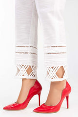 Off-White Khaddar Trouser