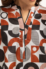 Viscose Jacquard Printed Co-Ord Set