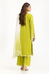 Viscose Rawsilk Embroidered Shirt And Trouser