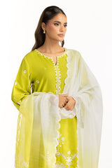 Viscose Rawsilk Embroidered Shirt And Trouser