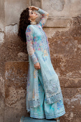 3-PC Stitched Embroidered Chiffon Collection VSLW6-11P