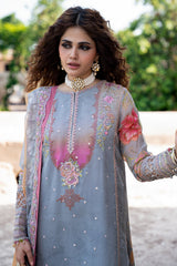 3-PC Stitched Embroidered Chiffon Collection VSLW6-03P