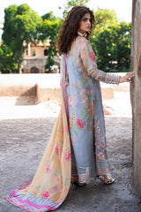 3-PC Stitched Embroidered Chiffon Collection VSLW6-03P