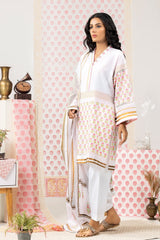 Block Print Shirt and Trouser with Block Printed Dupatta