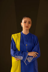 Jacquard Embroidered Shirt And Jacquard Dupatta
