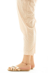 Cambric Lacquer Printed Trouser