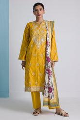 Embroidered Kurta Dupatta Trouser - 2061 - Asian Style House