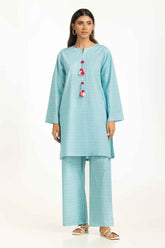 Yarn-dyed Embellished Co-Ord Set