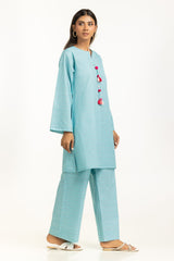 Yarn-dyed Embellished Co-Ord Set