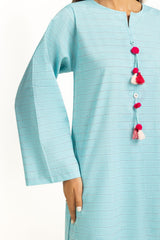 Yarn-dyed Embellished Co-Ord Set