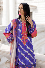 3-PC Stitched Embroidered Lawn Collection  AG6-01 P
