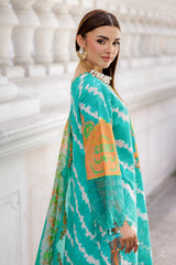 3-PC Stitched Embroidered Lawn Collection  AG6-07 P