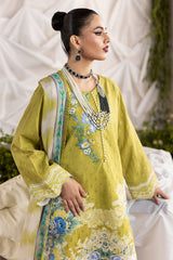 3-PC Stitched Chikankari Lawn Collection CMA-6-125