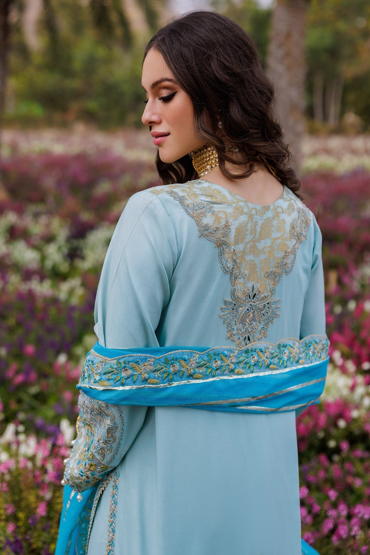 3-PC  Embroidered Lawn Collection Suit CZ5-02 P