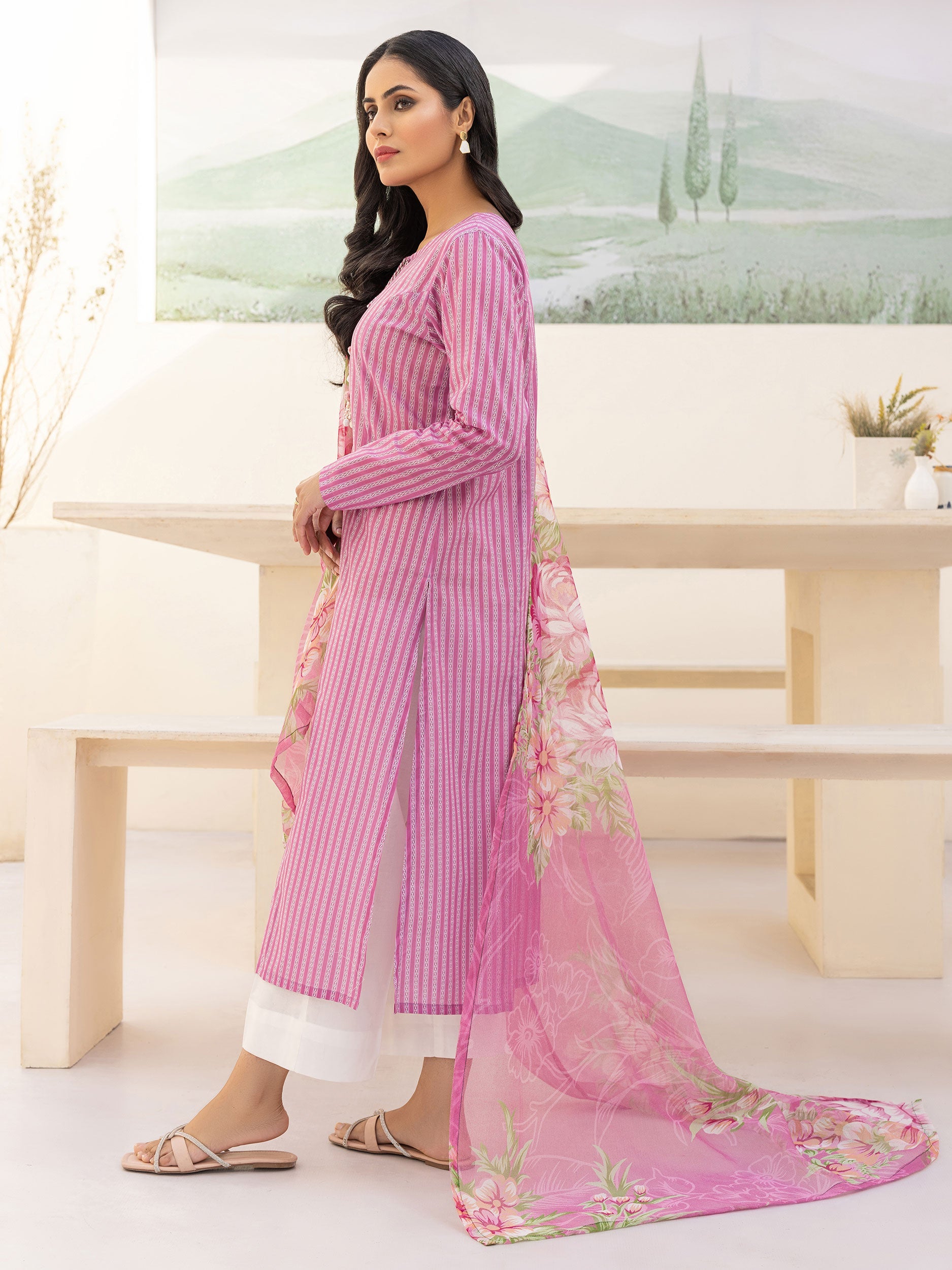 2 Piece Lawn Suit-Printed (Pret)