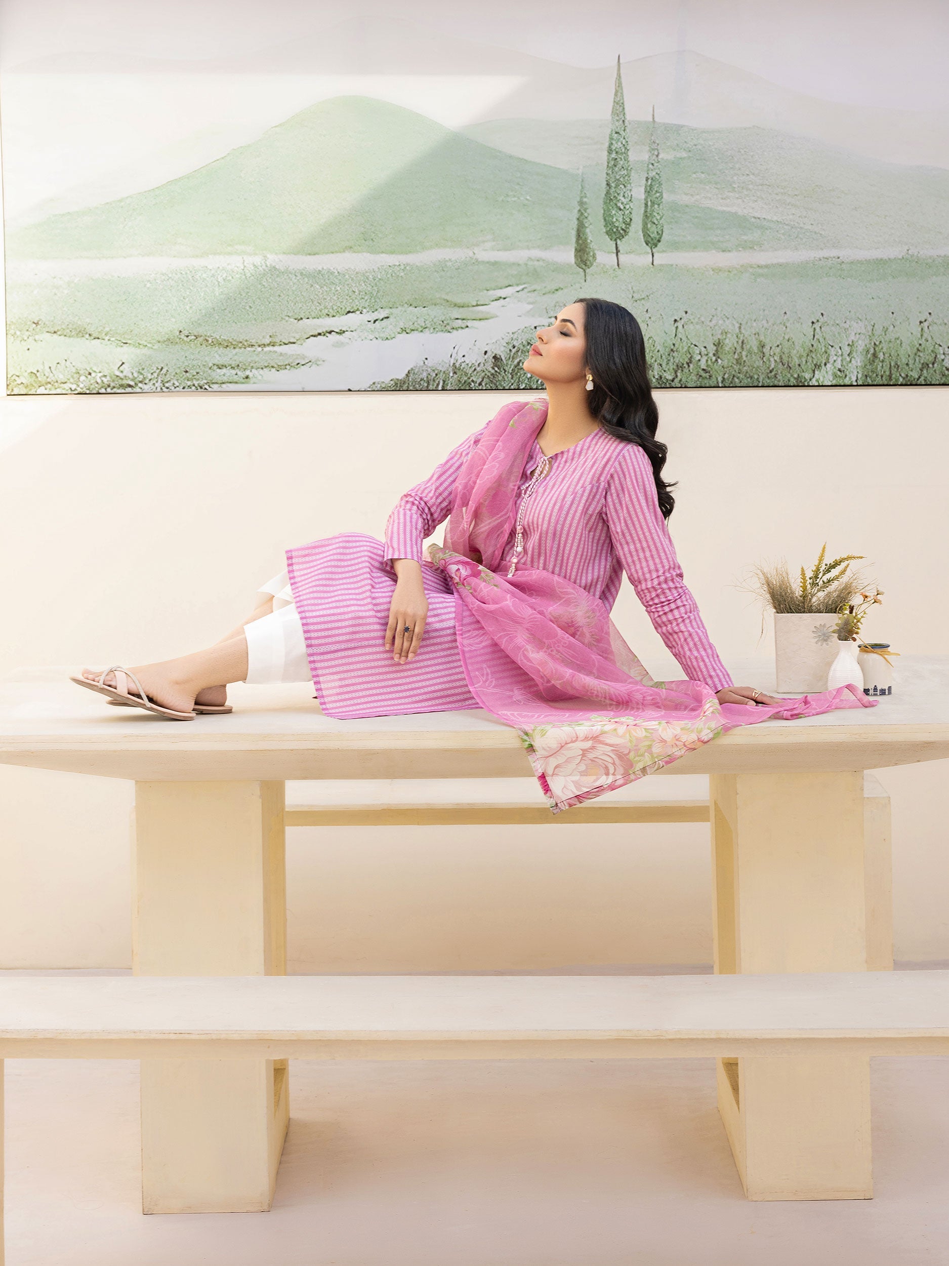 2 Piece Lawn Suit-Printed (Pret)