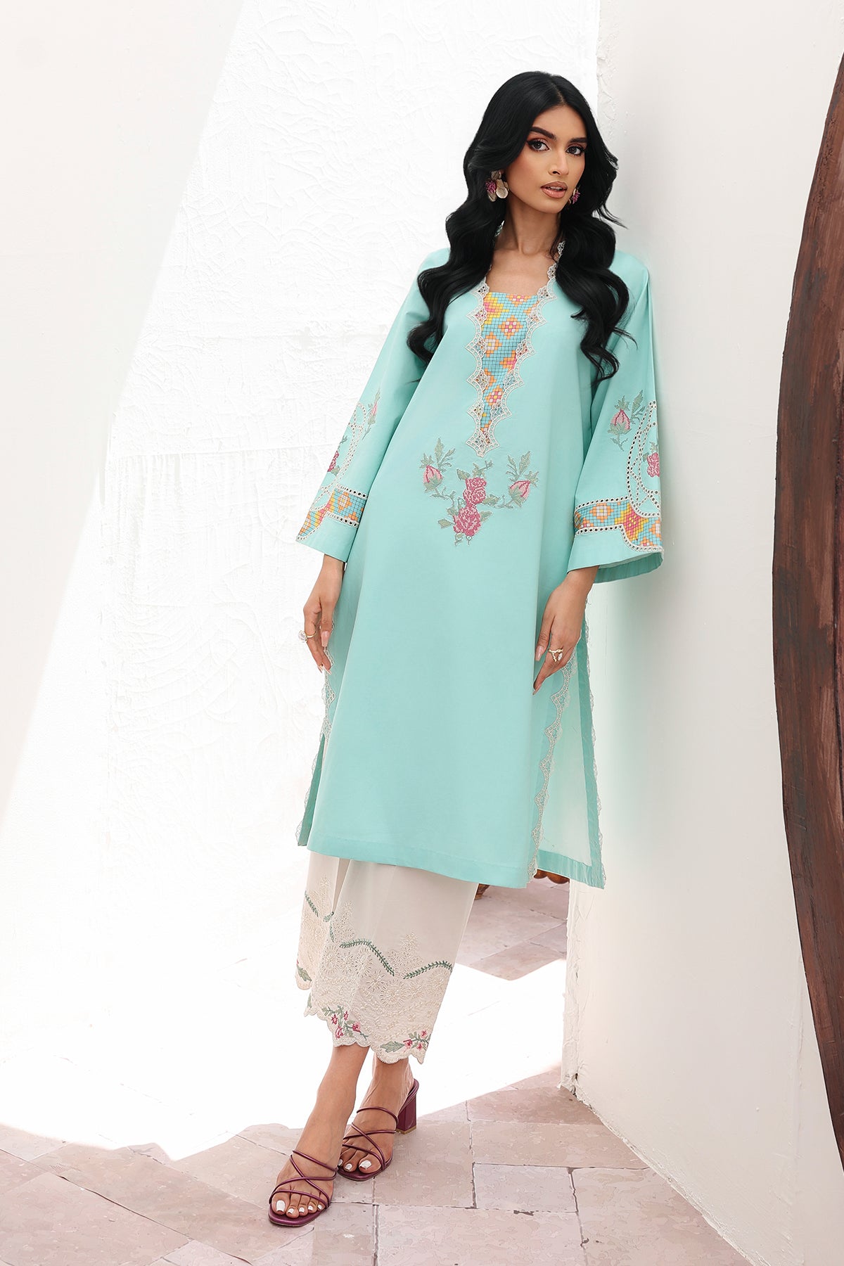 2-PC Embroidered CNP-6-230