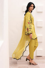 3-PC Stitched Embroidered Lawn Collection CNP-6-271