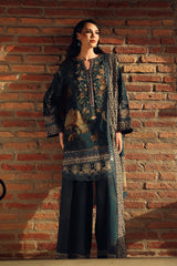 3-PC Stitched Embroidered Linen Collection CCW7-09P