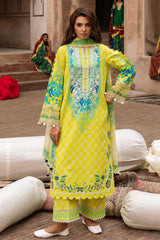 3-PC Stitched Embroidered Lawn  CC6-25P