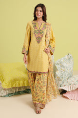3-PC Chikankari Embroidered LawnCNP-6-268
